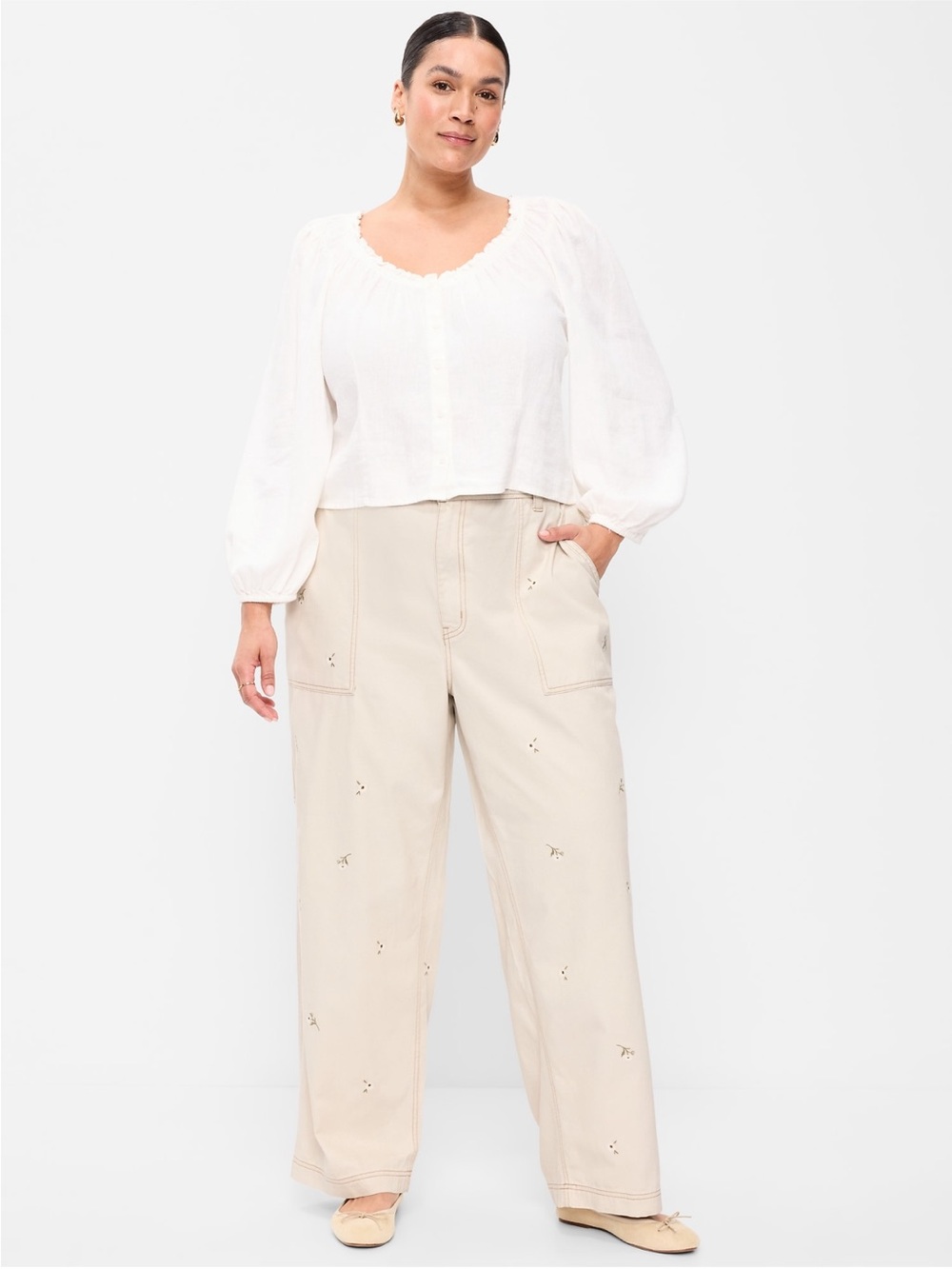Old Navy Floral Pants Bundle - Picture 6 of 6